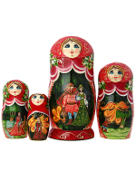 Набор матрешек "Русские сказки", серия "Сказки", арт. 726