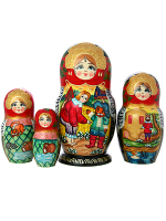 Набор матрешек "Кот в сапогах", серия "Сказки", арт. 725