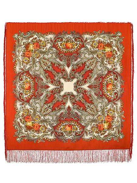 Шерстяной Павлопосадский платок Сон бабочки, 125*125 см, арт. 1463-3 Шерстяной Павлопосадский платок Сон бабочки, 125*125 см, арт. 1463-3Платок шерстяной с набивным рисунком и шелковой бахромой.
<br>Размер 125*125 см.<br>