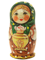 Набор матрешек "Машенька с самоваром", арт. 5993