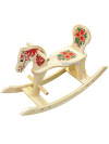Детская мебель Хохлома - качалка-лошадка с художественной росписью Хохлома, арт. 772000000000