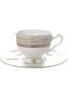 Чашка с блюдцем чайная форма "Айседора", рисунок "Счастливая судьба № 2", Императорский фарфоровый завод