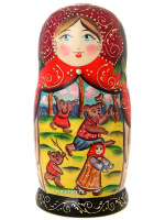 Набор матрешек "Маша и медведи", серия "Сказки", арт. 7538