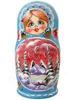 Набор матрешек "Зима", арт. 79