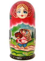 Матрешка "Маша и медведи" серия "Сказки", арт. 515