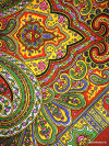 Шерстяной Павлопосадский платок "Классический", 125*125 см, арт. 814-4