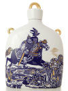 Фарфоровый набор для вина из 3-х предметов форма "Славянский" рисунок "Богатырь", Императорский фарфоровый завод