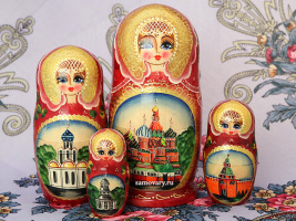 Набор матрешек "Москва", арт. 510