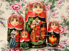 Набор матрешек "Жар-Птица", серия "Сказки", арт. 523