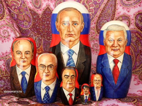 Набор матрешек "Первые лица. Путин", арт. 758