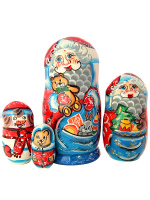 Набор матрешек "Дед Мороз", арт. 509