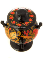 Сувенирный самовар "Хохлома", арт.27470070045