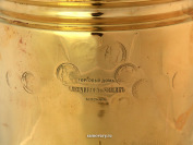 Электрический самовар антикварный 10 литров желтый "цилиндр" антикварный, произведен в начале XX века на Торговым Домом Аленчиков и Зимин в Москве, арт. 110787