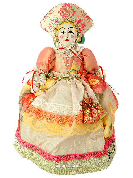Кукла на чайник Агриппина, арт. 20 Кукла на чайник Агриппина, арт. 20Кукла тряпичная декоративная на заварочный чайник.<br>