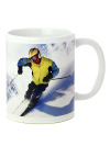 Кружка для чая "Сочи 2014 лыжник"