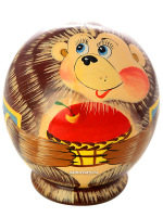 Набор матрешек "Ежик",круглый, серия "Животные", арт. 555