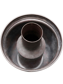 Угольный самовар 7 литров "цилиндр" никелированный, произведен в середине XX века в Кольчугино, арт. 465594