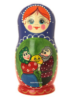Набор матрешек "Традиционная", 5 штук, арт. 5708