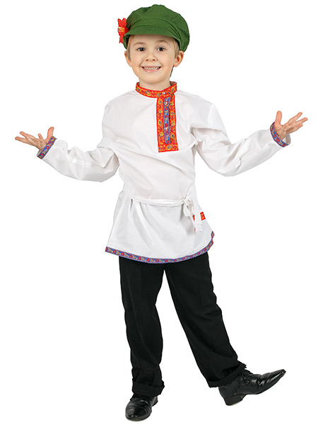 Косоворотка детская льняная белая, 1-6 лет Косоворотка детская льняная белая, 1-6 летТрадиционная русская рубаха с косым воротом.
<br>Возраст от 1 до 6 лет.<br>