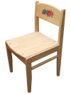 Детская мебель Хохлома - стул детский "Кроха" растущий с рисунком на спинке, арт. 79210000000