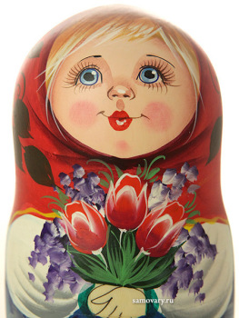 Набор матрешек "Машенька с цветами", арт. 6000