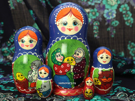 Набор матрешек "Традиционная", 5 штук, арт. 5708