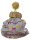 Кукла на чайник самоварная "Мария в сиреневом"