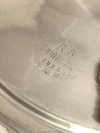 Комбинированный самовар антикварный 5 литров никелированный "цилиндр" с вислыми ручками, произведен в начале XX века на Самоварной Фабрике А.Б.Клионского, с медалями, арт. 320558