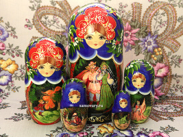 Набор матрешек "Жар-птица", серия "Сказки", арт. 7173