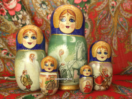 Набор матрешек "Снежная королева", серия "Сказки люкс", арт. 789