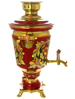 Самовар электрический 3 литра с художественной росписью "Кудрина", арт. 110418