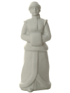 Фарфоровая статуэтка ЛФЗ скульптура "Снегурка" рисунок "Белый", Императорский фарфоровый завод