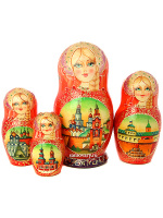 Набор матрешек "Москва", арт. 76