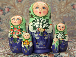 Набор матрешек "Машенька с ландышами", арт. 5995