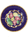 Фарфоровая чашка с блюдцем форма "Тюльпан" рисунок "Красавица синий", Дулево