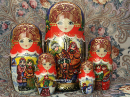 Набор матрешек "Прятки" серия "Люкс", арт. 1032