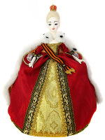 Кукла на чайник "Императрица", арт. 19