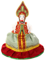 Кукла на чайник самоварная баба "Марина", арт.12