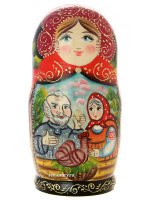 Набор матрешек "Курочка Ряба", серия "Сказки", арт. 570