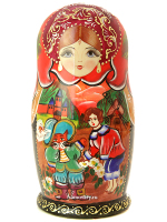 Набор матрешек "Кот в сапогах", серия "Сказки", арт. 5191