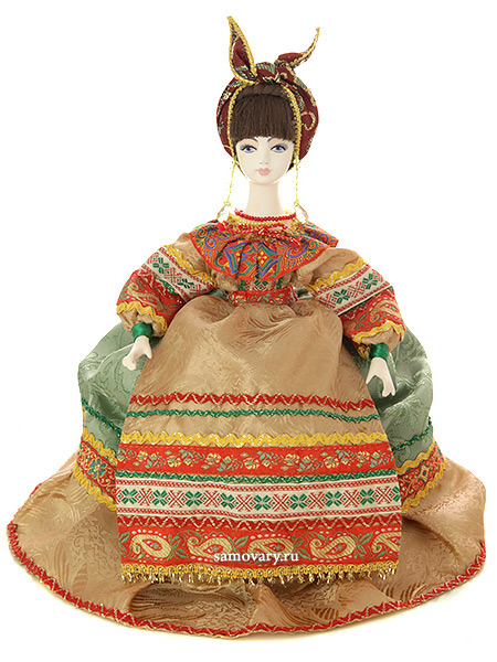 Кукла на чайник Солоха, арт. 11 Кукла на чайник Солоха, арт. 11Кукла тряпичная декоративная на заварочный чайник.<br>