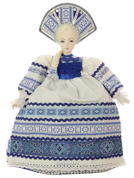 Кукла на чайник Ульяна, арт. 22 Кукла на чайник Ульяна, арт. 22Кукла тряпичная декоративная на заварочный чайник.<br>
