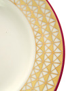 Тарелка пирожковая форма "Гербовая", рисунок "Замоскворечье", Императорский фарфоровый завод