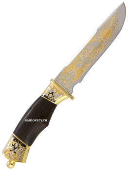 Сувенирный нож "Златоуст Охота"