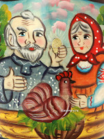 Набор матрешек "Курочка Ряба", серия "Сказки", арт. 570