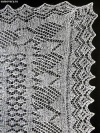 Оренбургский пуховый платок ручной работы, арт. ШП0037, 155х55