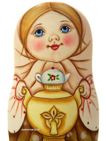 Набор матрешек "Машенька с самоваром", арт. 502э
