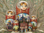 Матрешка 5 куколок "Санкт-Петербург", арт. 501