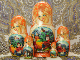 Набор матрешек "Золотая Русь", арт. 559