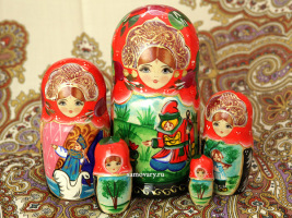Набор матрешек "Царевна-лягушка", серия "Сказки", арт. 541